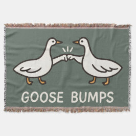 Funny Goose Bumps Cartoon | Fist Bump Geese Animal Deken