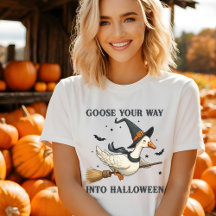 Funny Goose Halloween