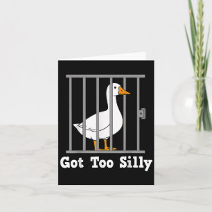 Funny Goose Meme kreeg te Gekke Humor voor mannen Kaart