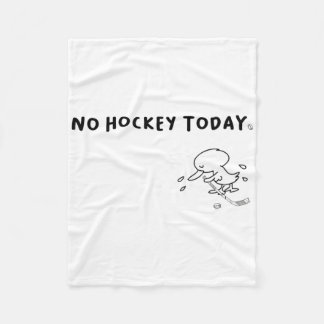 Funny Goose Meme No Hockey Today Present For Hocke Fleece Deken