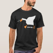 Funny Goose Murder bone home decor T-shirt (Voorkant)