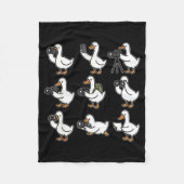 Funny Goose Photographer Photography Camera Photo  Fleece Deken (Voorkant)