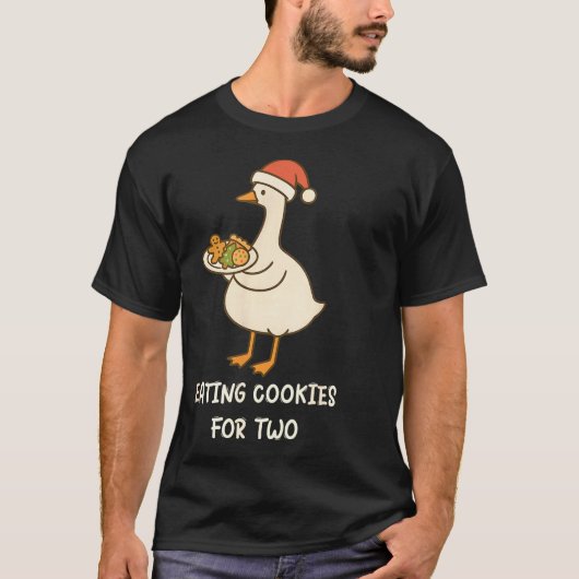 Funny Goose Pregnancy Pregnant Announcement To Hus T-shirt (Voorkant)
