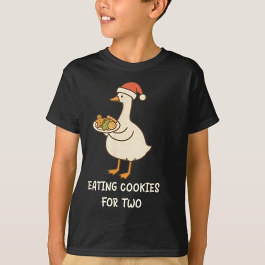 Funny Goose Pregnancy Pregnant Announcement To Hus T-shirt (Voorkant)