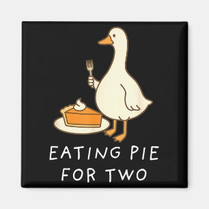 Funny Goose Thanksgiving Koppels Zwangerschapsaank Magneet