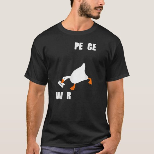 Funny Goose Video Game Vaporware Zonder Titel Lief T-shirt (Voorkant)