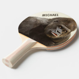 Funny Gorilla aangepast monogram pongpeddel Tafeltennisbatje