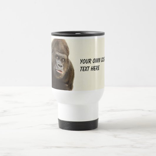 Funny Gorilla aangepaste mokken (Center)