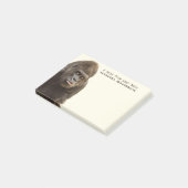 Funny Gorilla aangepaste tekst Post-it notities Post-it® Notes (Schuin)