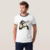 Funny Gorilla Banaan Telefoon T-Shirt (Voorkant volledig)