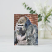 FUNNY GORILLA BRIEFKAART (Staand voorkant)