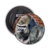 FUNNY GORILLA BUTTON FLESOPENER (Voorkant)