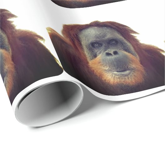 Funny Gorilla Chimp Monkey Cadeaupapier (Rol Hoek)