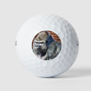 FUNNY GORILLA GOLFBALLEN