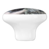 FUNNY GORILLA KERAMISCHE KNOP (Zijkant)