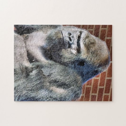 FUNNY GORILLA LEGPUZZEL (Horizontaal)