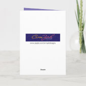 Funny Gorilla met afstandsbediening Vaderdag Kaart (Achterkant)