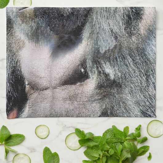 FUNNY GORILLA THEEDOEK (Gevouwen)