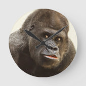 Funny Gorilla-wandklok Ronde Klok (Voorkant)