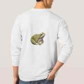 ✨ Funny Gossip Frog Quote T-Shirt | " Drink&talk (Achterkant)