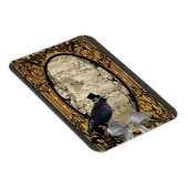 Funny  Gothic bruiloft Magneet (Rechterzijde)
