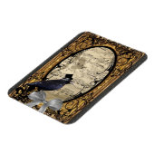 Funny  Gothic bruiloft Magneet (Linkerzijde)