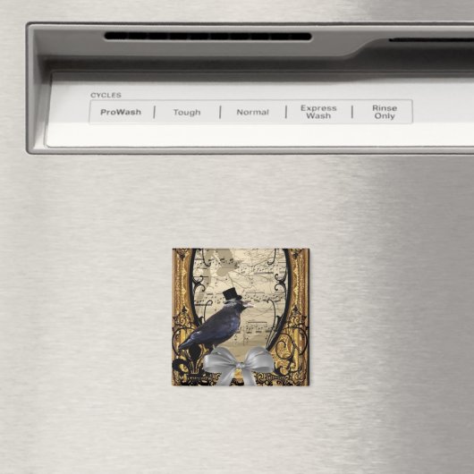 Funny Gothic bruiloft Magneet (Insitu (Vaatwasser))