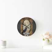 Funny Gothic bruiloft Ronde Klok (Huis)