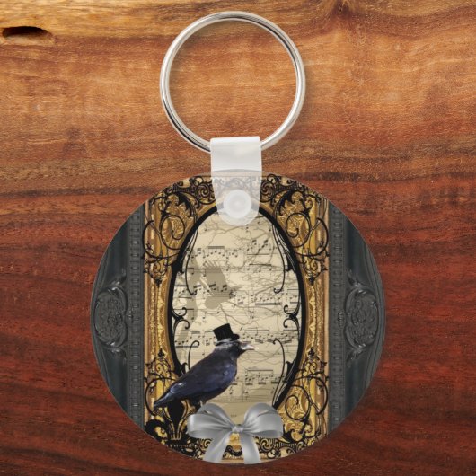 Funny Gothic bruiloft Sleutelhanger (Voorkant)