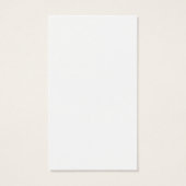 Funny  Gothic bruiloft Visitekaartje (Achterkant)