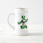 Funny gothic skull Irish St Patrick's day Bierpul (Links)