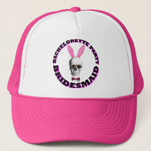Funny gothic steampunk, bruidsmeisje trucker pet