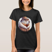 Funny Goundhog Graphic  T-shirt (Voorkant)