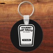 Funny Gourmet Fry Sauce Easy Halloween Group Costu Sleutelhanger (Voorkant)