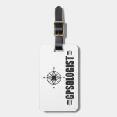 Funny GPS Bagagelabel (Voorkant verticaal)