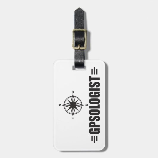Funny GPS Bagagelabel (Voorkant verticaal)