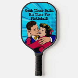 Funny grab die krab pickleball paddle