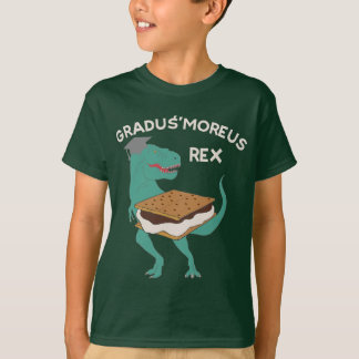 Funny Gradu Smoreus Afstuderen Dinosaur Smores T-shirt