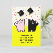 Funny Graduation Party Kaart (Staand voorkant)