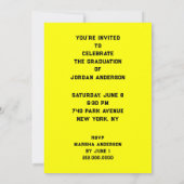 Funny Graduation Party Kaart (Achterkant)