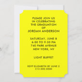 Funny Graduation Party nodigt Kaart (Achterkant)