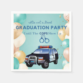 Funny Graduation Party to the Cops Show up Servet