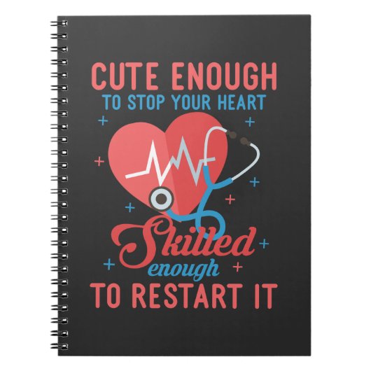 Funny Graduy Registered Nurse Student Nursing Notitieboek (Voorkant)