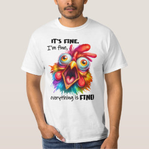 Funny grafische T-shirt voor heren