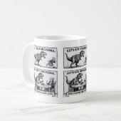 ☕ Funny Grammar Mug – “Let’s Eat, Grandma” Koffiemok (Voorkant links)