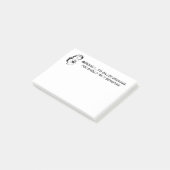 Funny Grammar Nazi Post-it® Notes (Schuin)