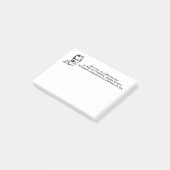 Funny Grammar Nazi Post-it® Notes (Schuin)