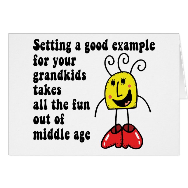 Funny Grandma (Voorkant Horizontaal)