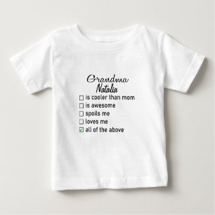 Funny Grandma Baby, Custom Grandma, gepersonalisee