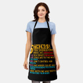 Funny Grandma en Grandchildren Schort (Gedragen)